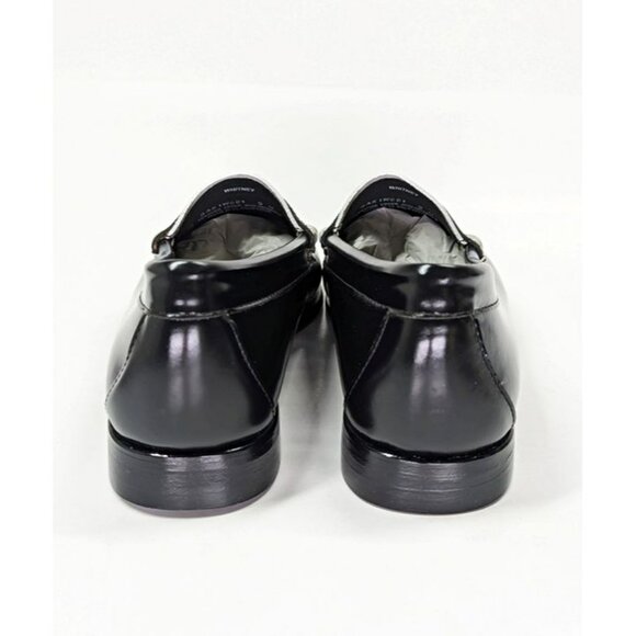 G.H. Bass & Co. Two-Tone Black and White Loafers - Picture 9 of 12